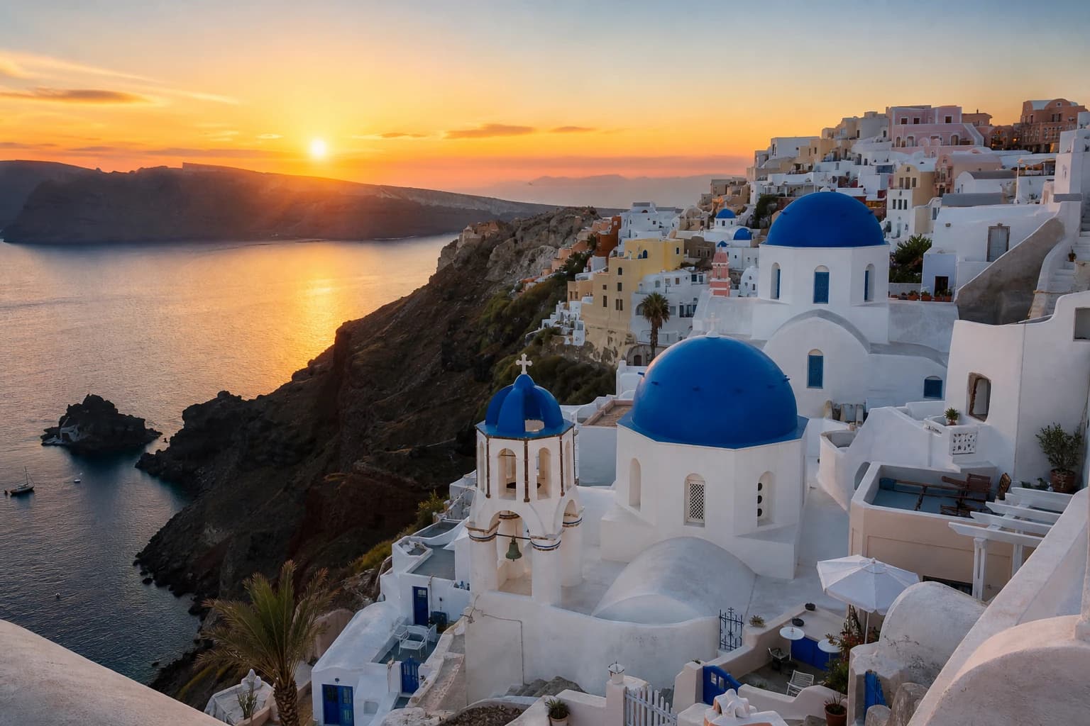 Santorini travel destination