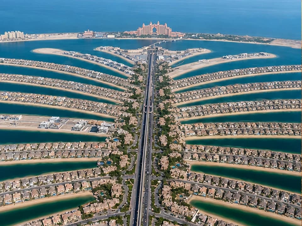 Palm Jumeirah in Dubai